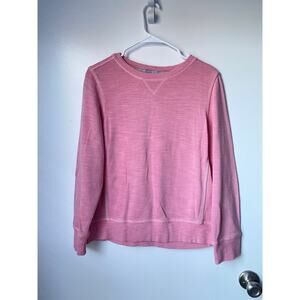 Tommy Bahama Women’s M Pink Crewneck Pullover Sweatshirt Coastal Casual Resort